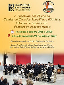 Concert 35 ans du Comité de Quartier Saint-Pierre