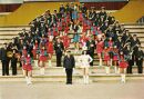 1972 - Fanfare et Les Amienoises &agrave; l'Hippodrome Saint Jean d'Amiens